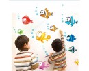 Fish & Bubble Undersea World Wall Sticker