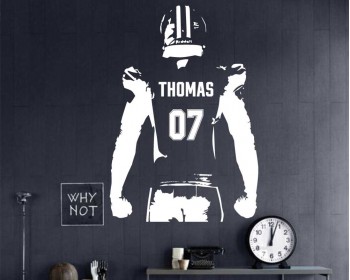 American Football  - Custom Name - Choose Name and Jersey Numbers American Football  - Custom Name - Choose Name and Jersey Numbers