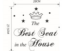 The Best Seat Decal Bathroom Toilet Sticker The Best Seat Decal Bathroom Toilet Sticker