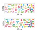 Alphabet Wall Decal Removable Design For Kids