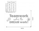 Teamwork Office Decal