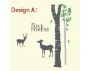 Tree Forest Wall Decals Tree Forest Wall Decals