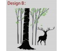Tree Forest Wall Decals Tree Forest Wall Decals