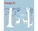 Tree Forest Wall Decals Tree Forest Wall Decals