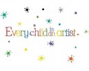 Every Child is an Artist Color Wall Sticker