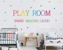 Play Room Wall Stickers with Stars