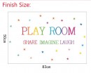 Play Room Wall Stickers with Stars