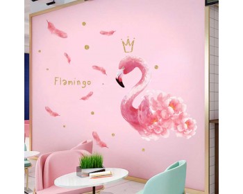 Chic Flamingo Wall Stickers Chic Flamingo Wall Stickers