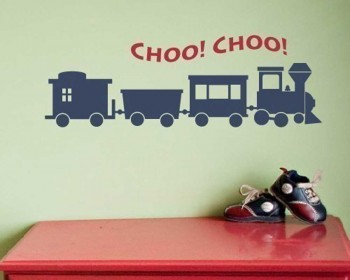 Little Train Nursery  Sticker Little Train Nursery  Sticker