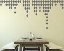Rhombus Pattern Wall  Sticker