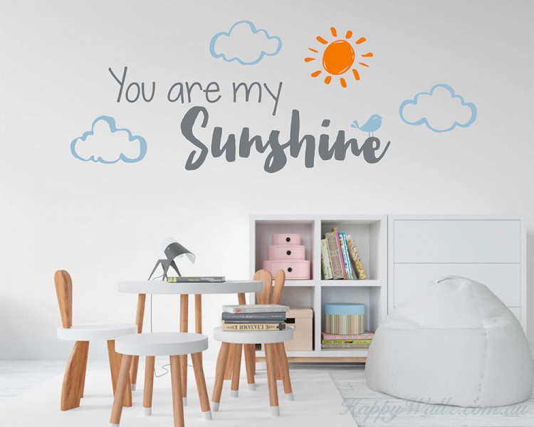 You are my Sunshine Decal